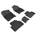 3D Maxpider Set Of Black Kagu 1ST / 2ND Row Floor Liners For Honda Civic. Fixed Price $209.99.