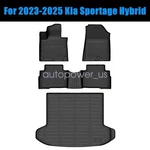 For 2023-2025 Kia Sportage Hybrid Tpe Floor Mats Liners &trunk Cargo Black. Fixed Price $104.29.