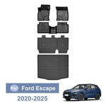 All Weather Tpe 3D Floor Mats+cargo Liner+backrest Ford Escape 2020-2025. Fixed Price $119.99.