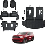 Floor Mats For 2016-2024 2025 Dodge Durango 6-SEAT, All Weather Tpe Cargo Lin.... Fixed Price $225.46.