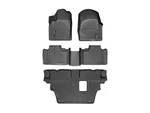 Weathertech Floorliner For 2011-2012 Dodge Durango Full Set, Black. Fixed Price $287.85.