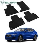 Fits 17-23 Maserati Levante Floor Mats Nylon Black Front Rear Carpets 4PCS. Fixed Price $39.99.