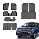 Aomsazto Floor Mats Compatible With 2018-2025 2026 Volkswagen Atlas (not For .... Fixed Price $307.90.