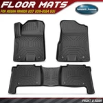 3X Front & Rear Floor Mats Liners For Nissan Armada 2017 2018-2024 Suv 8-SEATER. Fixed Price $99.99.