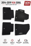 Oem Kia Soul Floor Mats 2014-2019 Carpet Set Front Rear Black 4PC. Fixed Price $49.99.