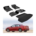 Floor Mats & Cargo Liner Only Fit For 2016-2021 Sedan / 2017-2021 Civic.... Fixed Price $118.82.