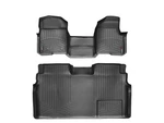 Weathertech Floorliner 2012-2014 Ford F-150 1ST (oth) & 2ND Row, Black. Fixed Price $279.90.