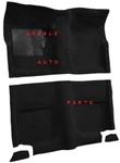 Acc Molded Black Loop Carpet For 65-68 Mustang Fastback Without Fold Downs. Fixed Price $236.70.