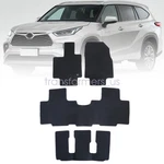 For 2020 2021 2022-2025 Toyota Highlander Front & Rear Floor Mats Carpet Black. Fixed Price $40.99.