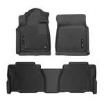 Husky Black X-act Contour Floor Set For Toyota Tundra. Fixed Price $199.98.