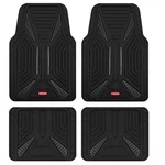 Car Floor Mats Universal Trim-to Fit Heavy Duty 4 Piece Set Rubbermaid Black. Fixed Price $59.99.