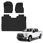 Novsight Floor Mats 2015-2024 Ford F-150/F-150 Super Crew Cab All Weather Us. Fixed Price $97.99.