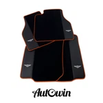 Autowin Brand Black Floor Mats For Bentley Arnage Green Label With Red Trim. Fixed Price $349.00.