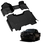 1ST & 2ND Row Floor Liner For Ram 1500 2019-2024 Crew Cab Mats All Weather. Fixed Price $140.00.