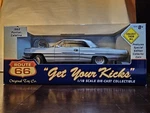 Route 66 Die Model Car 1:18 Get Your Kicks 1962 Pontiac Catalina Silver Gray. Fixed Price $100.00.