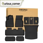 Floor Mats For 2025-2026 Tesla Model Y Juniper Cargo Liner &backrest All-weather. Fixed Price $89.86.