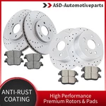 Front Rear Rotors Disc Brake Pads For 2011 - 2014 2015 Hyundai Sonata Kia Optima. Fixed Price $124.66.