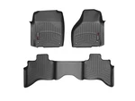Weathertech Floorliner For 2013-2018 Dodge Ram Truck 1500 1ST & 2ND Row, Black. Fixed Price $241.90.