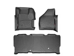 Weathertech Floorliner 2008-2010 Ford Super Duty 1ST & 2ND Row, Black. Fixed Price $221.90.