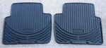 Rare.- Genuine New Bmw Auto Car Black Rubber Floor Mats 3262 & 3263 (england). Fixed Price $115.95.