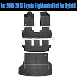 Tpe Floor Mats Liners & Trunk Cargo Black For 2008-2013 Toyota Highlander. Fixed Price $150.59.