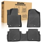Fits 2014-2018 Kia Forte Sedan FRONT+2ND 4DOOR Tpe Floor Mats Liners Waterproof. Fixed Price $75.49.