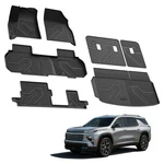 Floor Mats For Gmc Acadia & Chevrolet Traverse 2024-2026 8 Seat Cargo Black. Fixed Price $219.00.