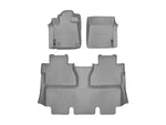 Weathertech Floorliner For 2014-2021 Toyota Tundra 1ST & 2ND Row, Grey. Fixed Price $241.90.
