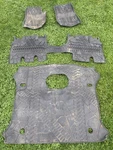 07-18 Wrangler Four Door 4DR Rubber All Weather Front Rear Floor Mats Liners Oem. Fixed Price $199.99.