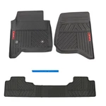2014-2018 Gmc Sierra Front & Rear Premium All Weather Mat Pkg Black W/ Logo. Fixed Price $148.74.