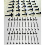 (91PCS) Black & Chrome Int Screws For Mopar Plymouth Champ Cuda Valiant Etc. Fixed Price $29.95.