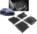 Black All Weather Rubber Floor Liner Mats Set Toyota Corolla 2017-2019. Fixed Price $131.91.