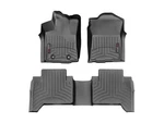 Weathertech Floorliner For 2016-2017 Toyota Tacoma 1ST & 2ND Row, Black. Fixed Price $199.90.