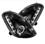 Spyder 5031747 For Infiniti G35 03-04 4DR Projector Halogen Led Drl Blk. Fixed Price $420.00.