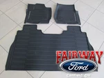 23 - 26 Super Duty Oem Ford Floor Mat Set 3PC Crew W/vinyl W/o Storage. Fixed Price $224.95.