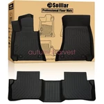 Floor Mats Liner For 2017 2023 Mercedes-benz E-class Sedan All Weather Black. Fixed Price $84.39.