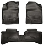 Black Husky Liners Weatherbeater Floor Mats 2012-2016 Toyota Prius Row. Fixed Price $179.95.