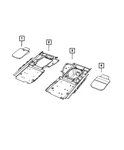 Genuine Mopar Load Floor Cover Left 05108283AJ. Fixed Price $340.59.
