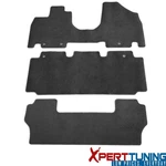 Fits 11-17 Honda Odyssey Floor Mats Carpet Front Rear Nylon 3PC Set Black. Fixed Price $56.99.