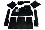 Empi 3910 1969-72 Volkswagen Beetle Sedan 7-PIECE Carpet Kit W/ Footrest, Black. Fixed Price $166.95.