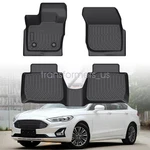 Car Front & 2ND Row Floor Mats Liners 2017-2020 Ford Fusion Tpe All-weather. Fixed Price $62.79.