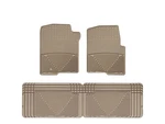 Weathertech All-weather Floor Mats For W42TN-W25TN 1ST & 2ND Row Tan. Fixed Price $103.90.