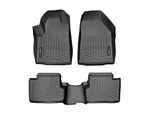 Weathertech Floorliner For 2015-2015 Jeep Cherokee 1ST & 2ND Row, Black. Fixed Price $209.90.