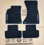 Original Audi A4 Allroad Floor Mats Velour Type 8K B8 Fabric With Logo. Fixed Price $145.56.