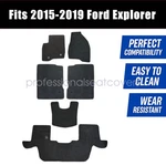 6PCS 2015-2019 Ford Explorer Platinum Front & Rear Floor Mats Carpet Velour. Fixed Price $38.49.