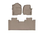 Weathertech Floorliner 2025-2025 Ford Super Duty 1ST & 2ND Row, Tan. Fixed Price $231.90.