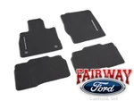 21 Thru 26 Explorer Oem Ford Carpeted Black Ebony Floor Mat Set 4-PC W/ Logo. Fixed Price $136.95.
