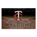 Fanmats 21925 Team Color Crumb Rubber Minnesota Twins Door Mat, Pack. Fixed Price $44.92.