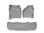 Weathertech Floorliner 1999-2007 Ford Super Duty 1ST & 2ND Row, Grey. Fixed Price $211.90.