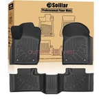 Tpe Floor Mats Liners 3PCS Black For 2013-2016 Jeep Grand Cherokee Dodge Durango. Fixed Price $77.49.